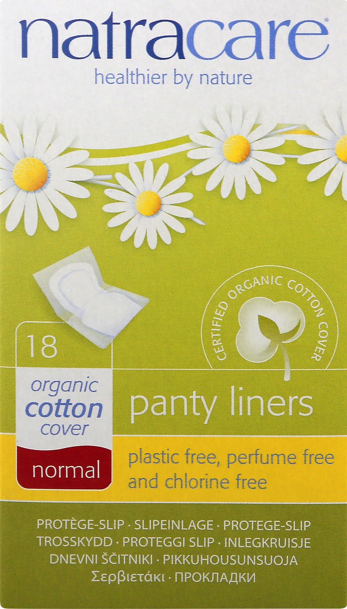 slide 6 of 9, Natracare Wrapped Panty Liners, 18 ct