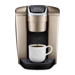 Keurig K-Elite Single-Serve K-Cup Pod Coffee Maker with Iced Coffee Setting - Gold: 75 oz Capacity, Removable Reservoir