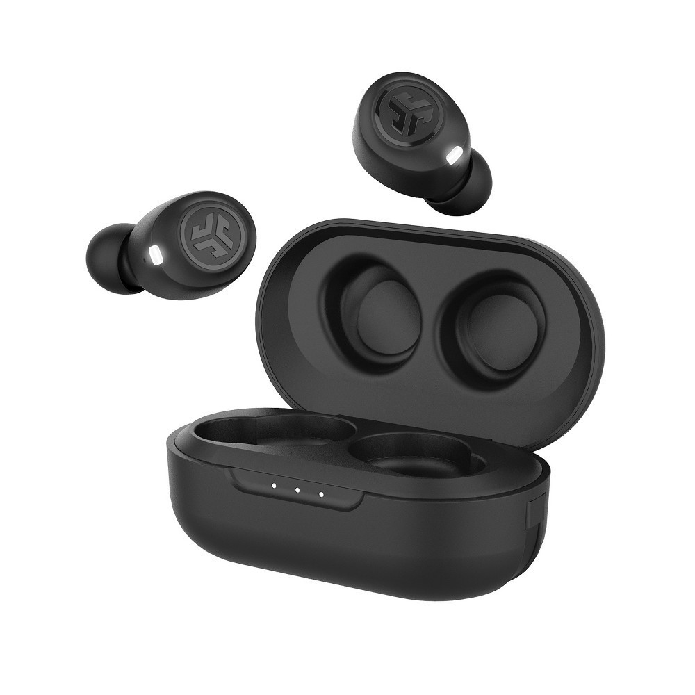 slide 2 of 14, JLab JBuds Air True Wireless Bluetooth Signature Earbuds - Black, 1 ct