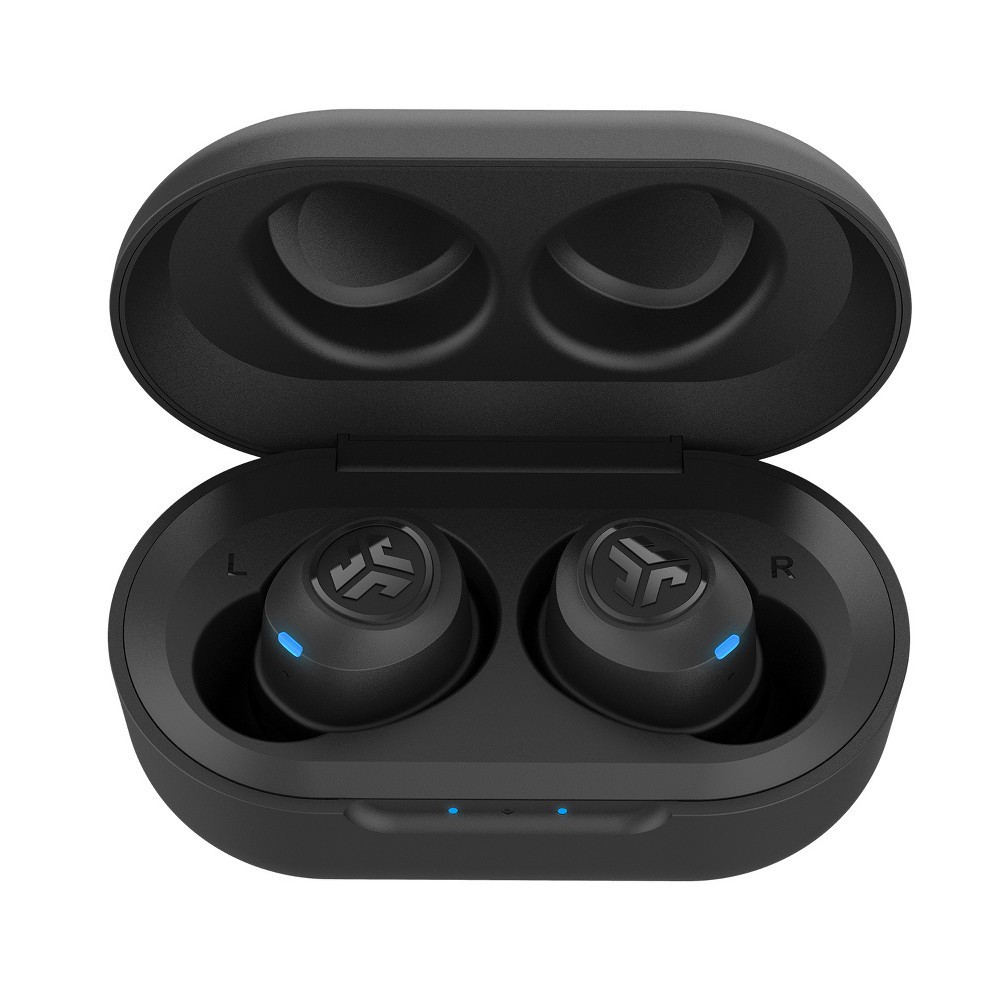 slide 4 of 14, JLab JBuds Air True Wireless Bluetooth Signature Earbuds - Black, 1 ct