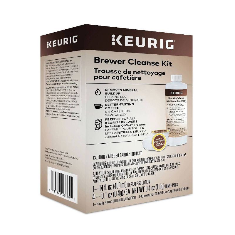 slide 1 of 6, Keurig Brewer Cleanse Kit, 1 ct