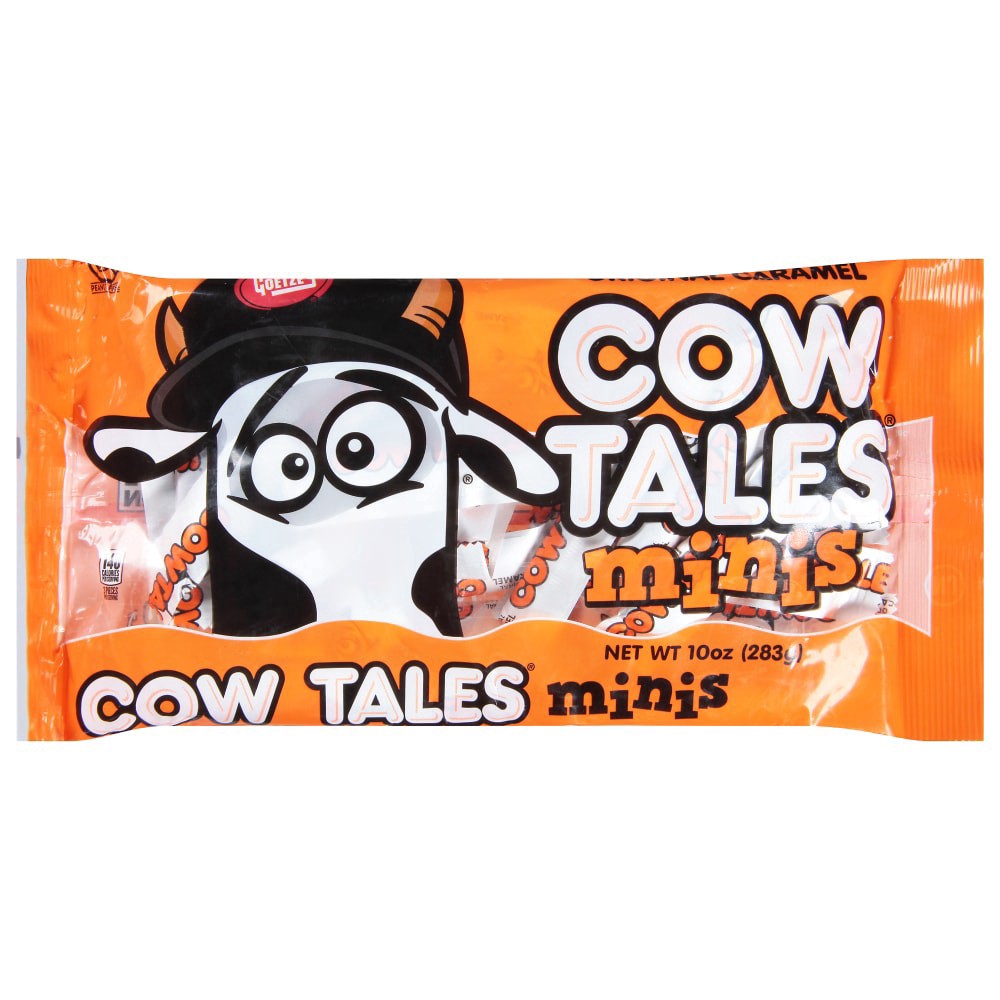 slide 1 of 9, Goetze's Cow Tales Original Caramel Candy Minis 10 oz, 10 oz