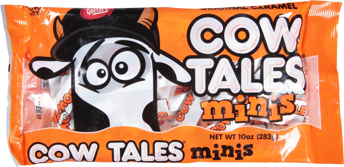 slide 6 of 9, Goetze's Cow Tales Original Caramel Candy Minis 10 oz, 10 oz