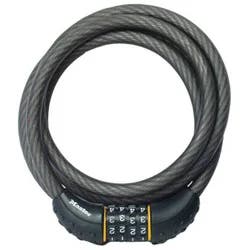 Master Lock 6' X 1/2" Re settable Combo Cable: Bike Security Lock