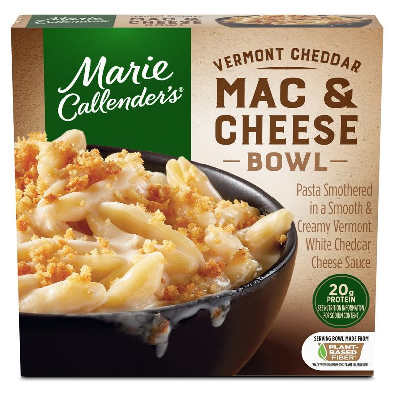 slide 1 of 5, Marie Callender's Frozen Creamy Vermont Mac & Cheese Bowl -13oz, 13 oz