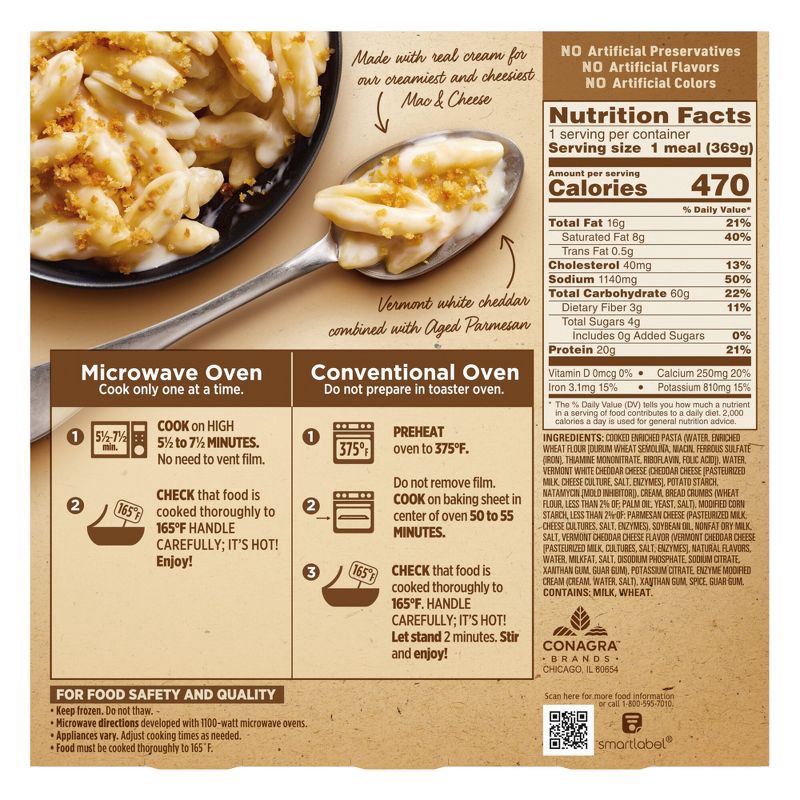 slide 4 of 5, Marie Callender's Frozen Creamy Vermont Mac & Cheese Bowl -13oz, 13 oz