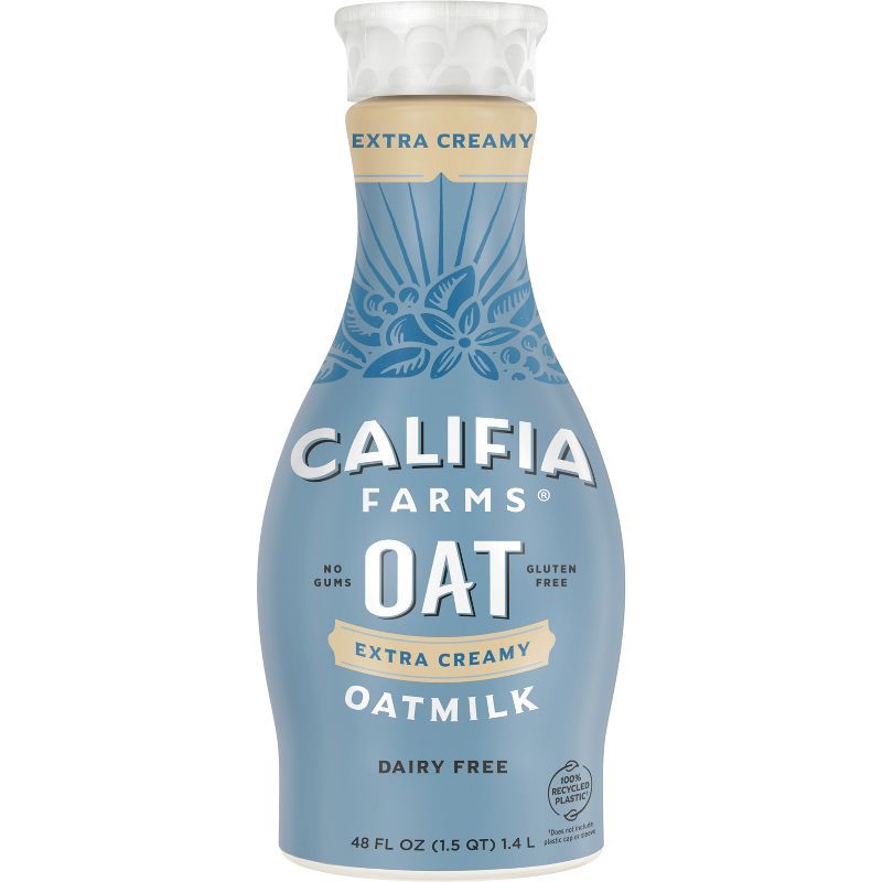 slide 1 of 6, Califia Farms Extra Creamy Oat Milk - 48 fl oz, 48 fl oz