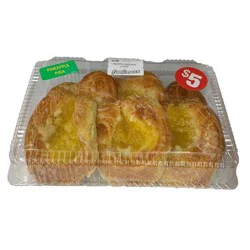 Pineapple Danish Snail, 6 Count