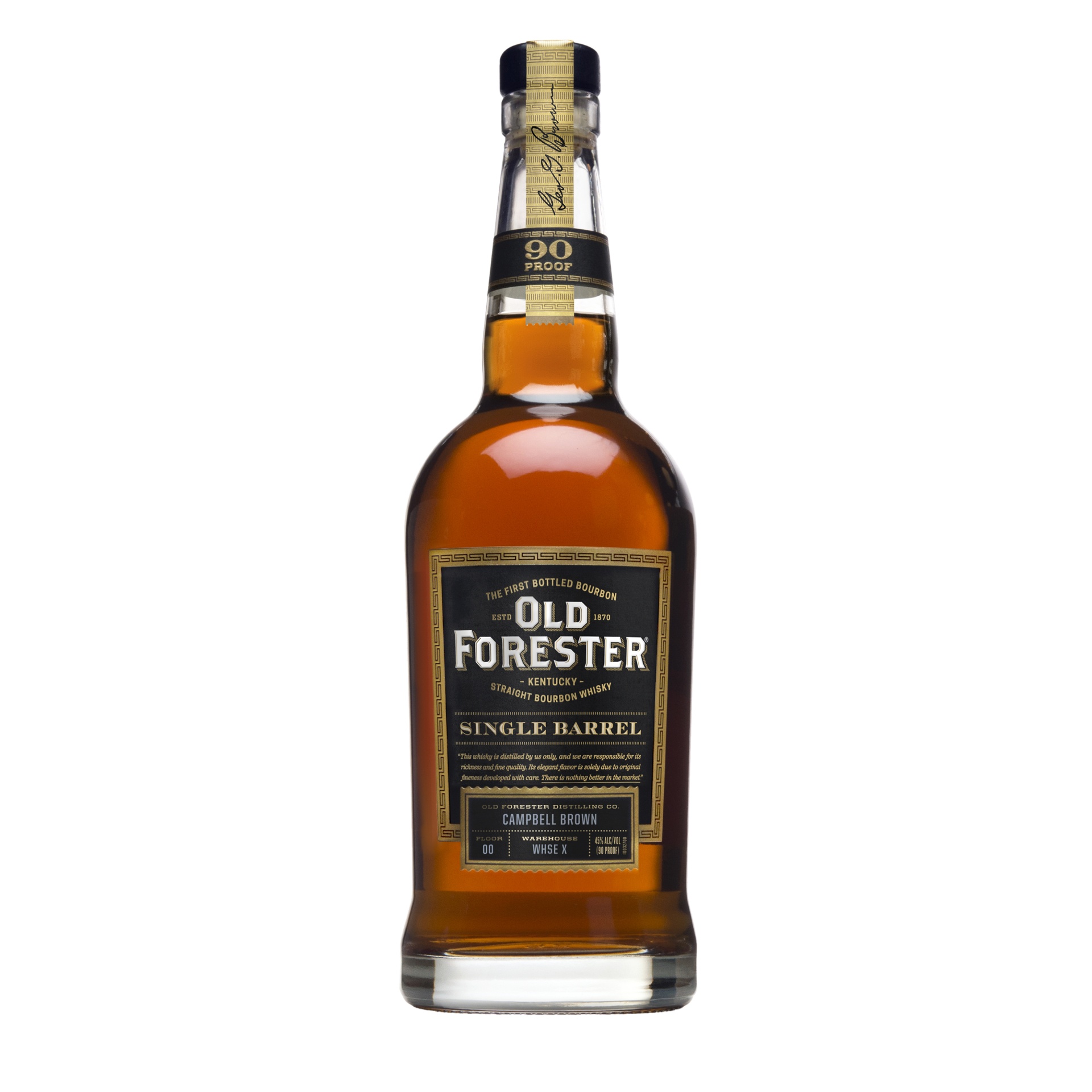 slide 1 of 1, Old Forester Straight Bourbn Single Barrel, 750 ml