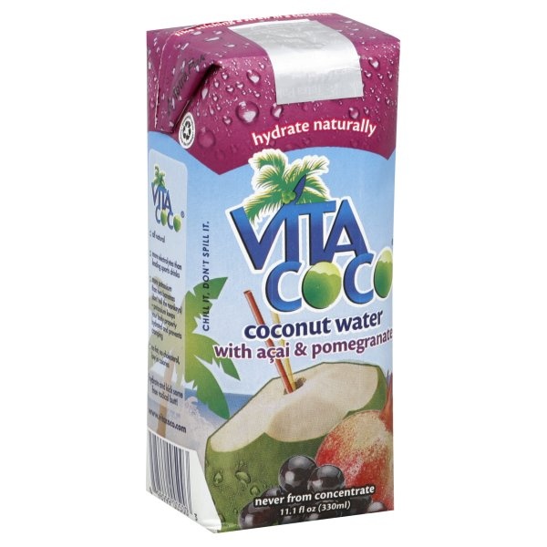 slide 1 of 4, Vita Coco Acai Pomegranate Coconut Water - 330 ml, 330 ml