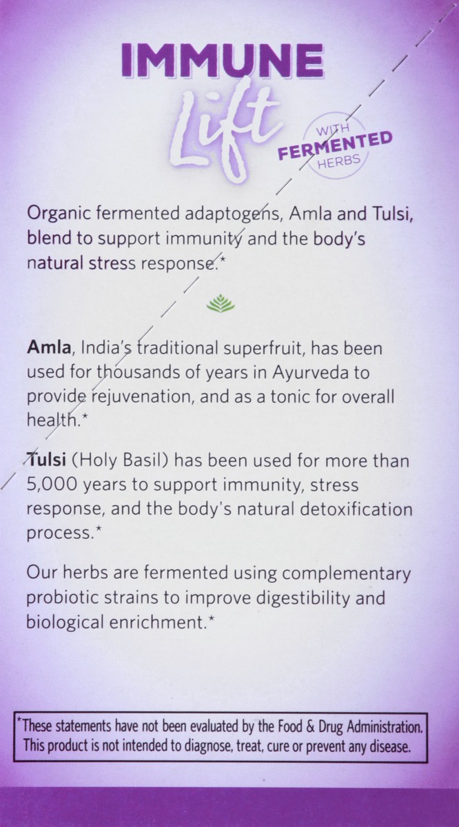 slide 5 of 12, Organic India With Fermented Herbs Immune Lift 15 ea, 15 ct