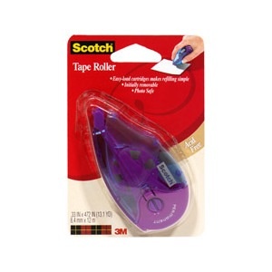 slide 1 of 1, Scotch Acid Free Permanent Tape Roller, 1 ct