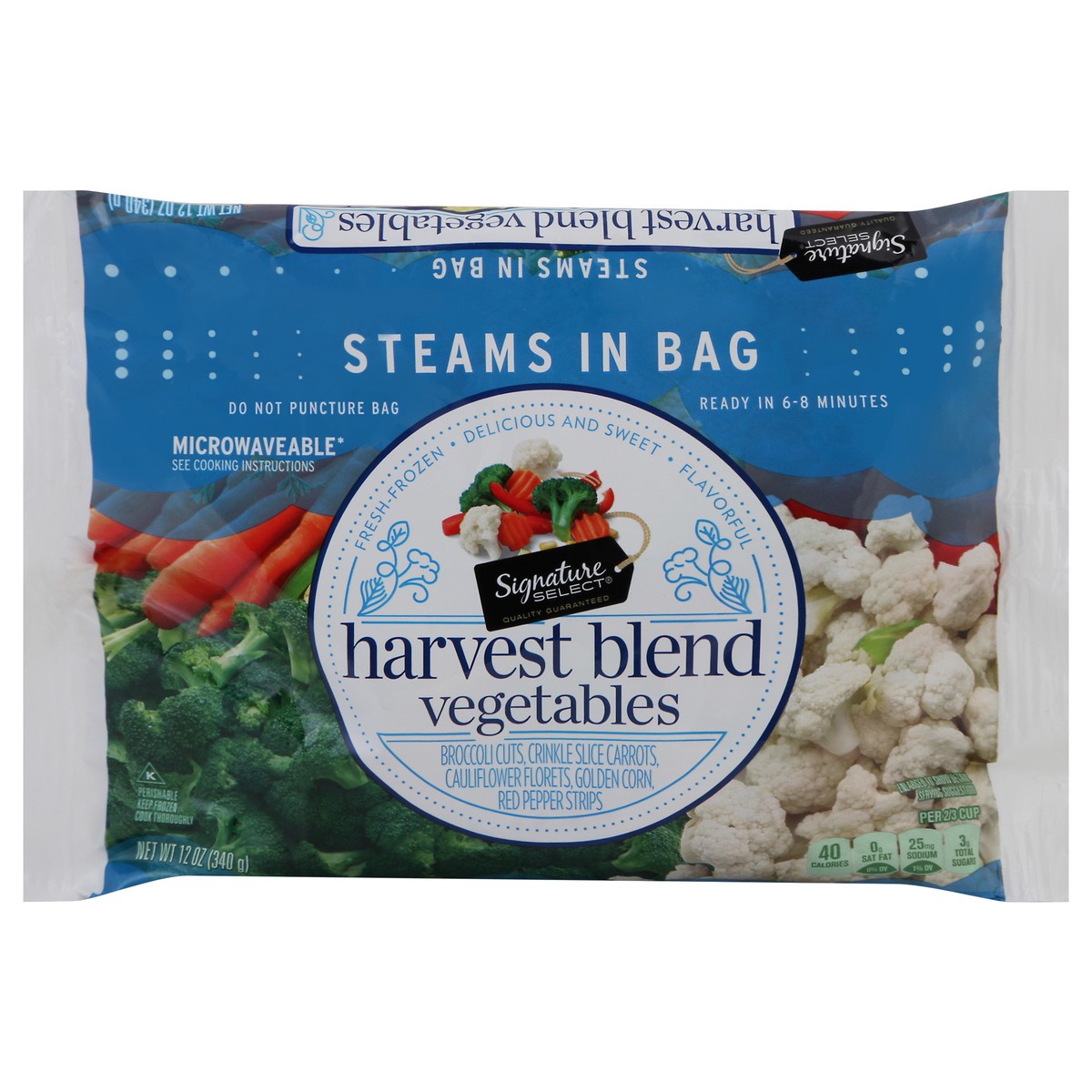 slide 5 of 14, Signature Select Harvest Blend Vegetables 12 oz, 12 oz