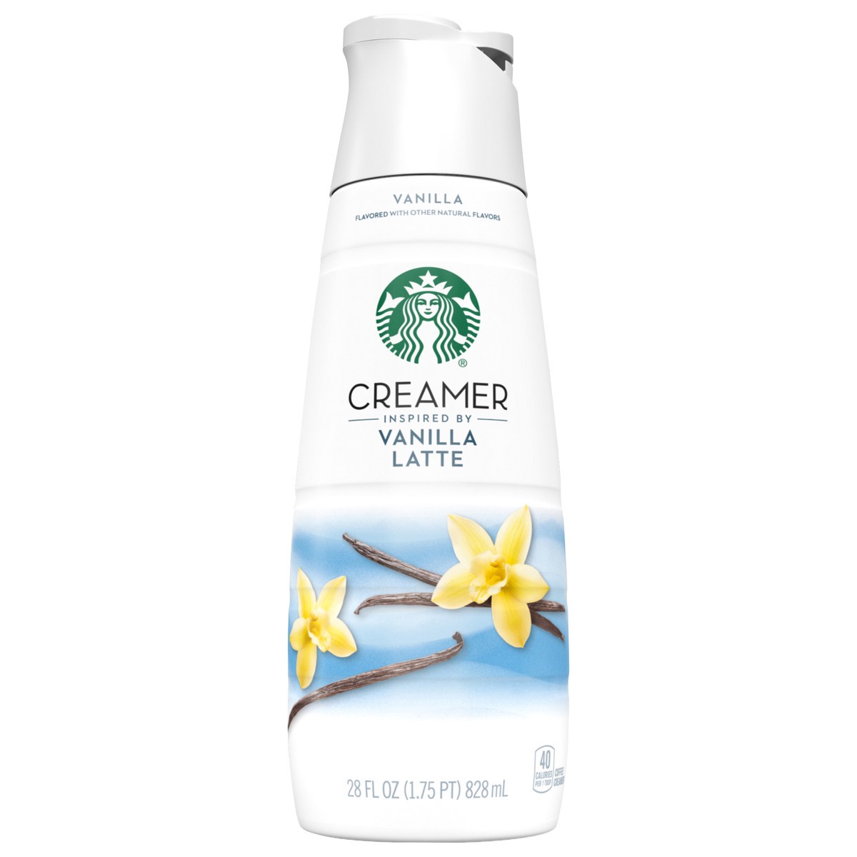 slide 1 of 3, Starbucks Vanilla Flavored Liquid Coffee Creamer 28 fl oz., 28 fl oz