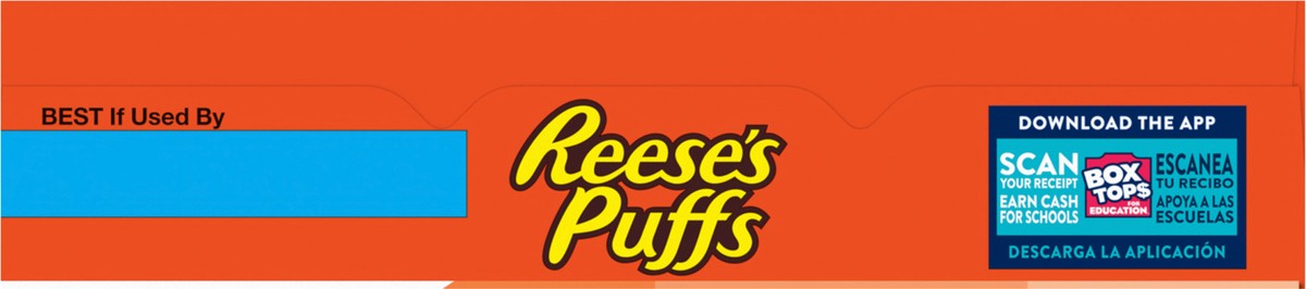 slide 4 of 13, Reese's Puffs, Chocolatey Peanut Butter Cereal, 11.5 OZ Box, 11.5 oz