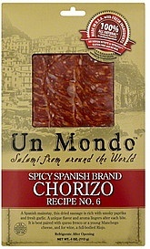 slide 1 of 1, Volpi Spicy Spanish Blend Chorizo, 4 oz