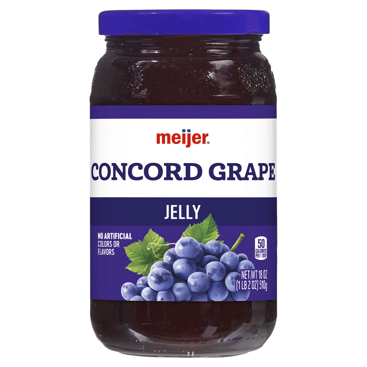 slide 1 of 3, Meijer Concord Grape Jam, 18 oz