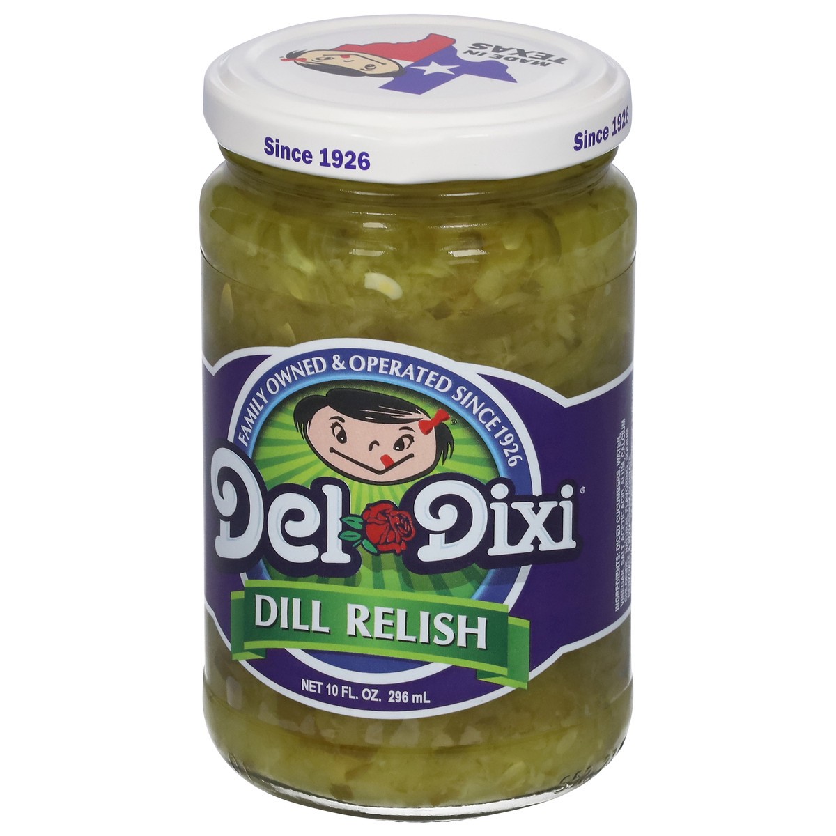 slide 2 of 4, Del-Dixi Dill Relish 10 fl oz, 10 fl oz