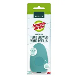 Scotch-Brite Swift Scrub Shower Wand Refills - 2 ct