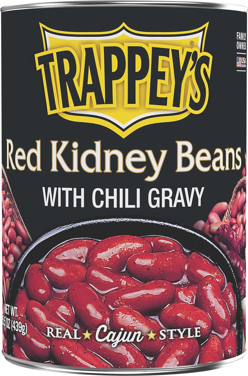 slide 2 of 5, Trappey's Red Kidney Beans with Chili Gravy 15.5 oz, 15.5 oz