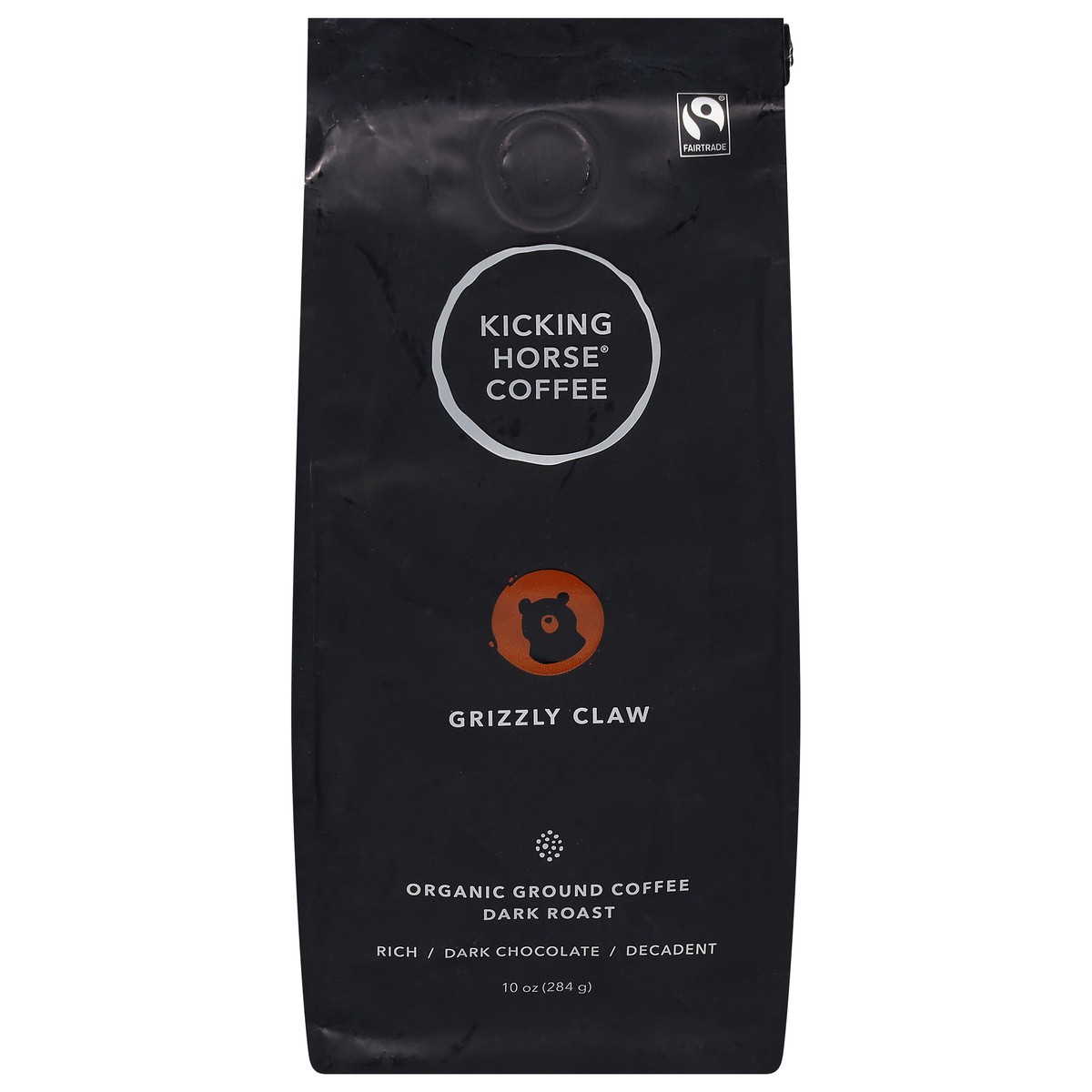 slide 7 of 12, Kicking Horse Coffee Organic Dark Roast Ground Grizzly Claw Coffee 10 oz, 10 oz