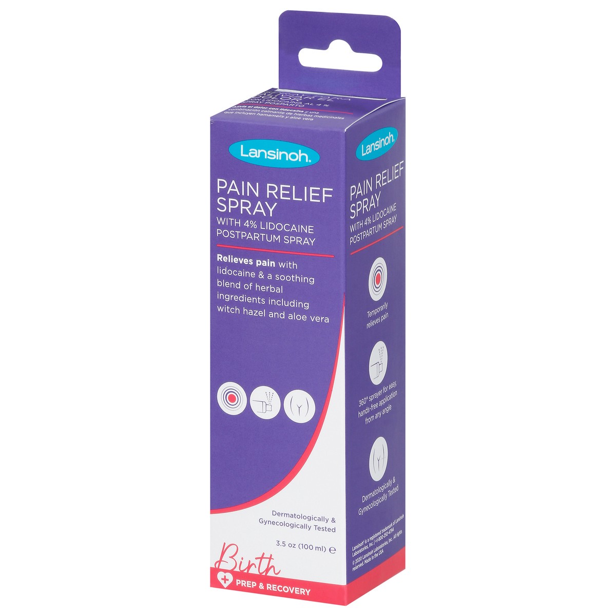 slide 3 of 9, Lansinoh Birth Pain Relief Spray 3.5 oz, 3.5 oz