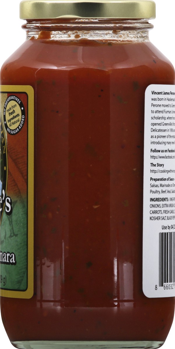 slide 11 of 13, Perones Basil Marinara 25 oz, 25 oz