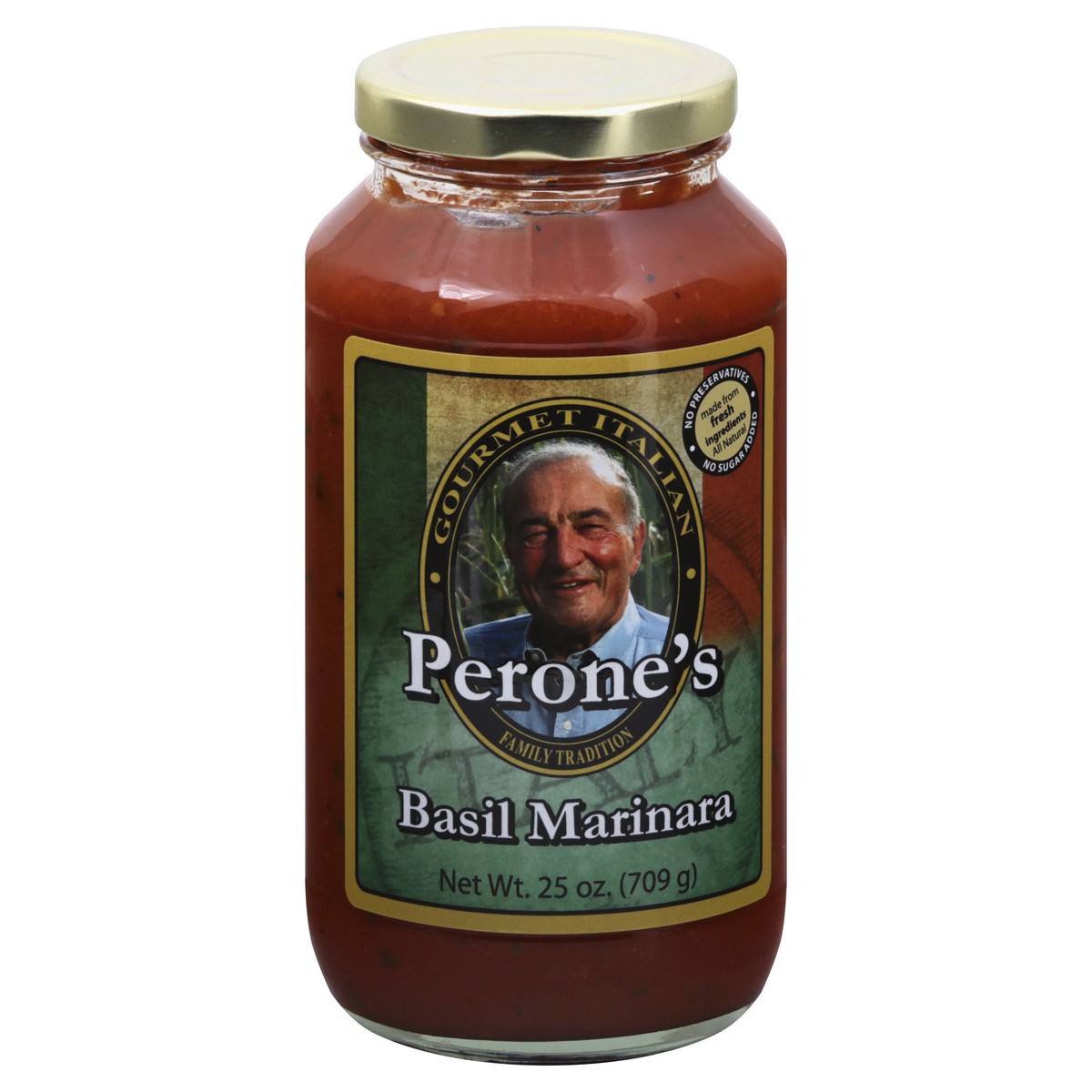 slide 12 of 13, Perones Basil Marinara 25 oz, 25 oz