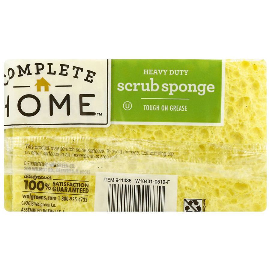 slide 2 of 2, Complete Home Sponge, 3 ct