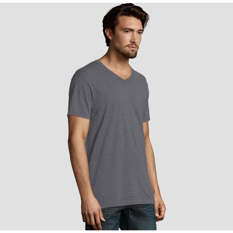 Hanes Premium Men's Short Sleeve Black Label Crewneck T-shirt : Target