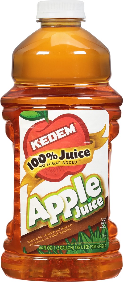 slide 6 of 9, Kedem Apple Juice 64 fl oz, 64 fl oz