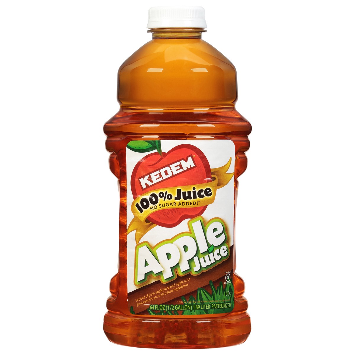 slide 1 of 9, Kedem Apple Juice 64 fl oz, 64 fl oz