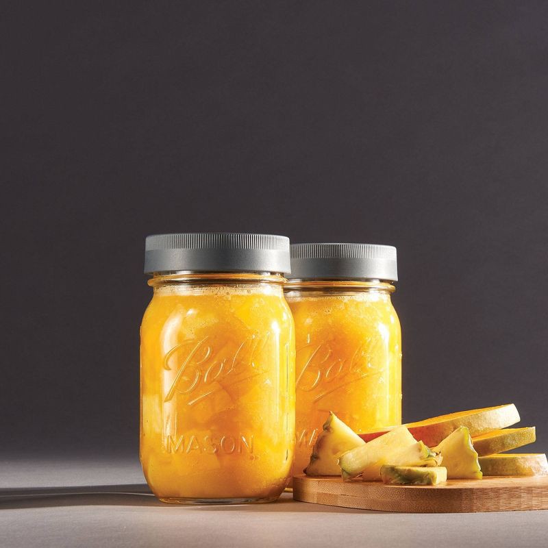 slide 3 of 5, Ball Reusable Regular Mouth Food Storage Lids, 1 ct