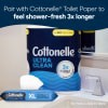 slide 21 of 21, Cottonelle XL Flushable Wet Wipes, 3 Flip-Top Packs, 45 Wipes Per Pack (135 Total Wipes), 1 ct