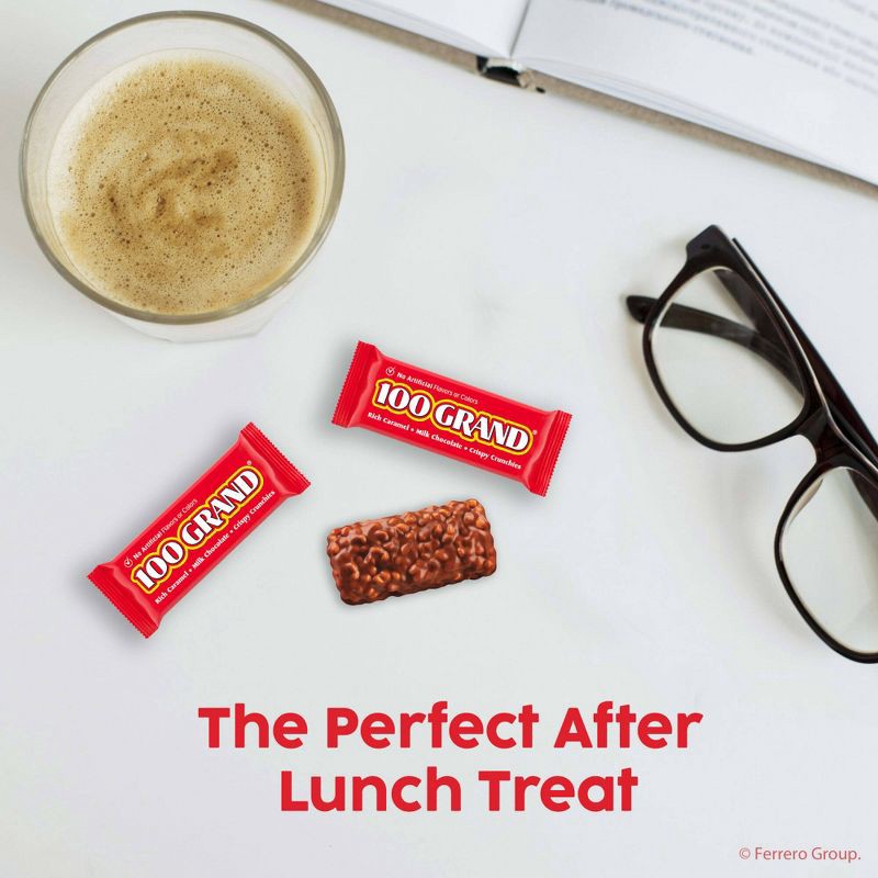 slide 5 of 9, 100 Grand Fun Size Chocolate Candy - 10oz, 10 oz