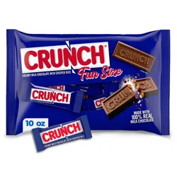 Crunch Fun Size Chocolate Candy Bar - 10oz Bag