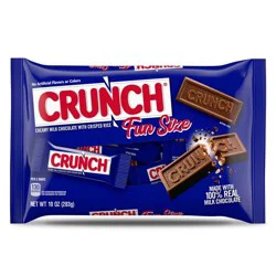Crunch Fun Size Chocolate Candy Bar - 10oz Bag