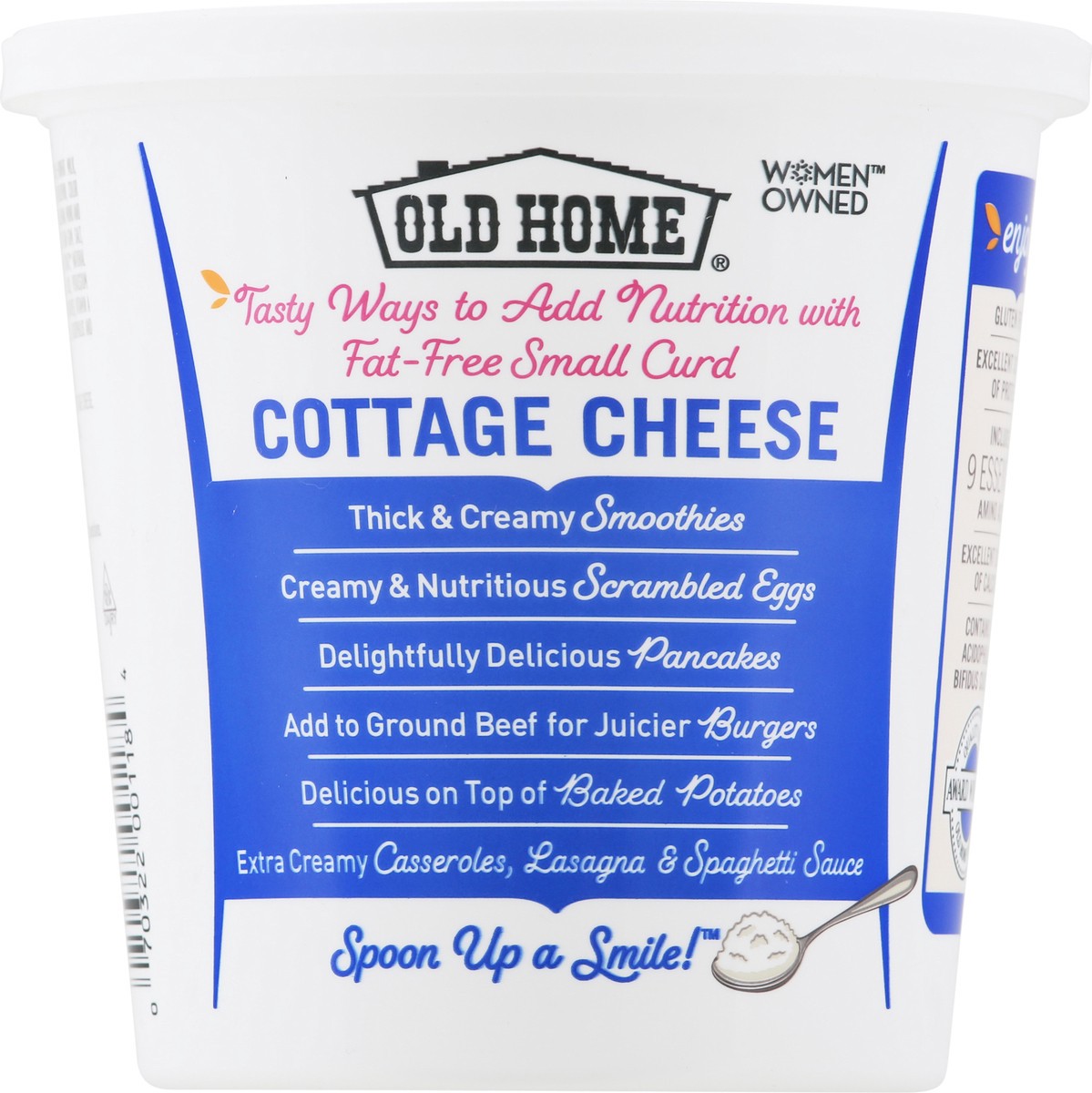 slide 4 of 9, Old Home Nonfat Cottage Cheese,