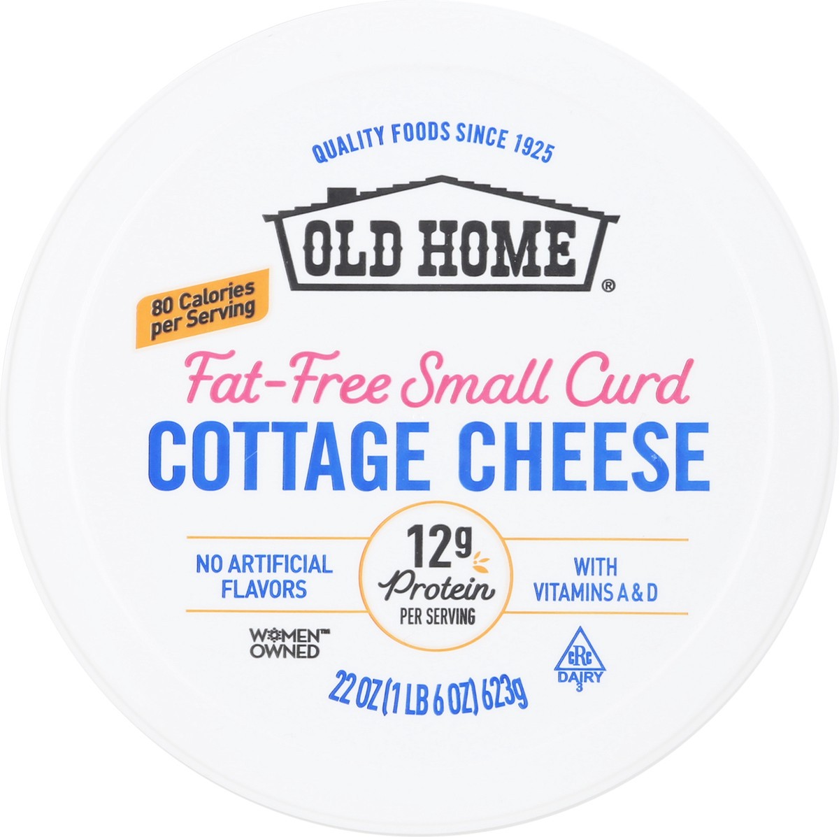 slide 8 of 9, Old Home Nonfat Cottage Cheese,
