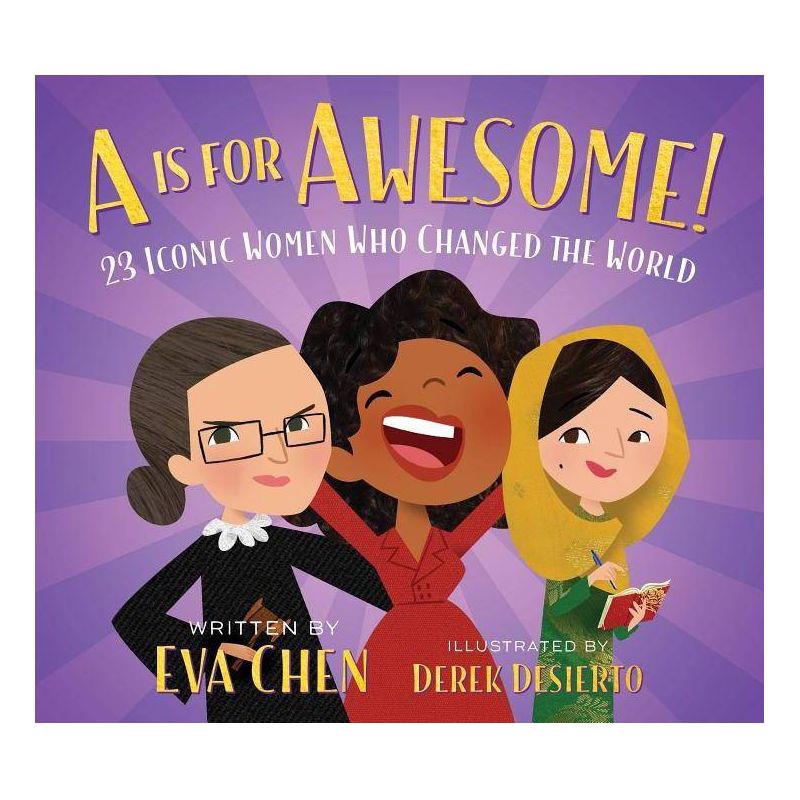 slide 1 of 1, Macmillan A is for Awesome! - by Eva Chen (Board Book), 1 ct