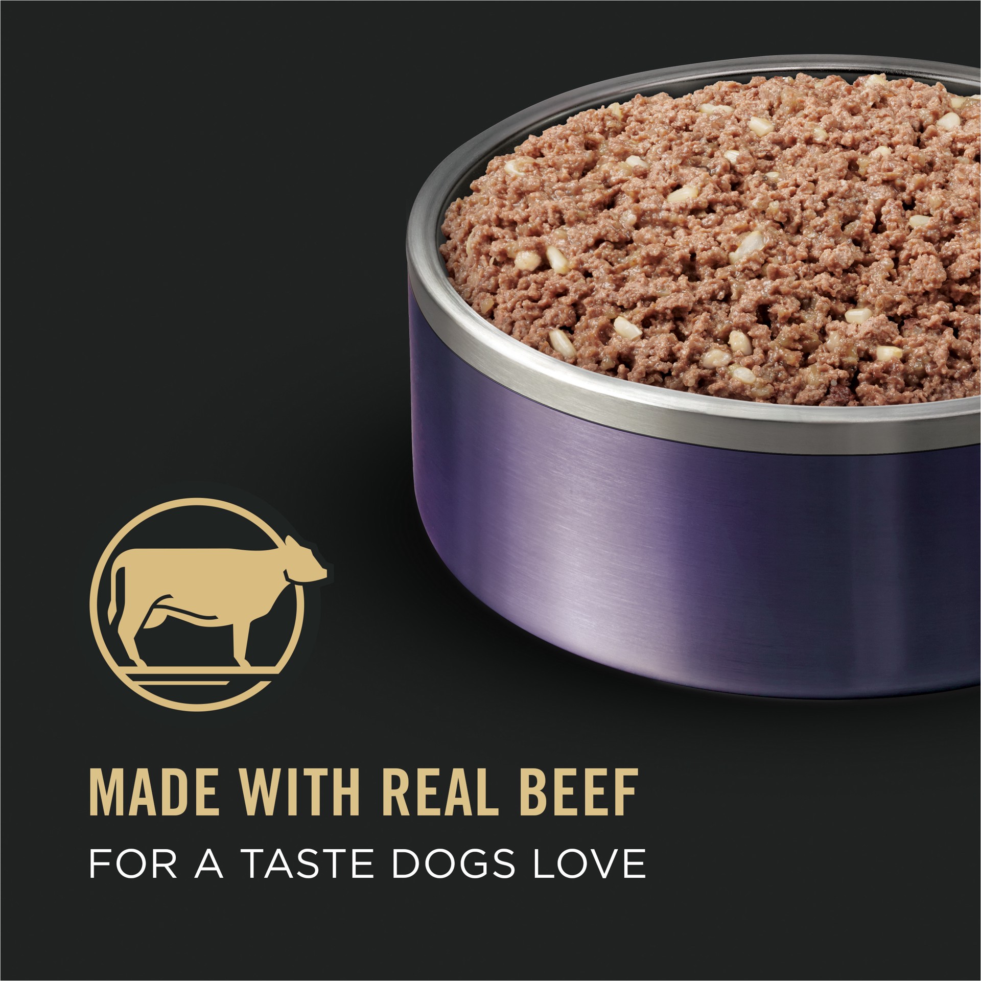 slide 3 of 9, Purina Pro Plan Sport High Protein Puppy Food Beef & Rice Entree Wet Formula, 13 oz