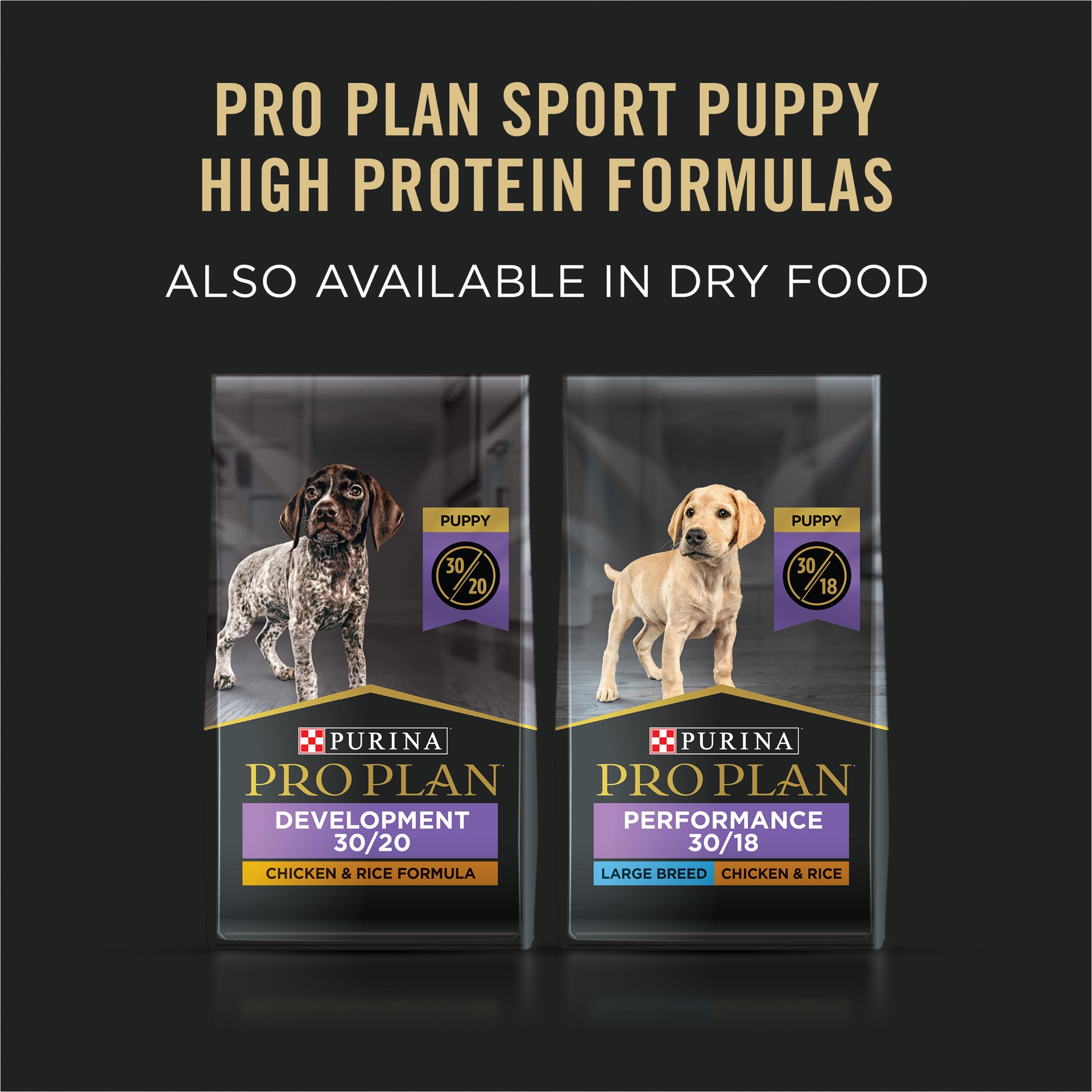 slide 7 of 9, Purina Pro Plan Sport High Protein Puppy Food Beef & Rice Entree Wet Formula, 13 oz