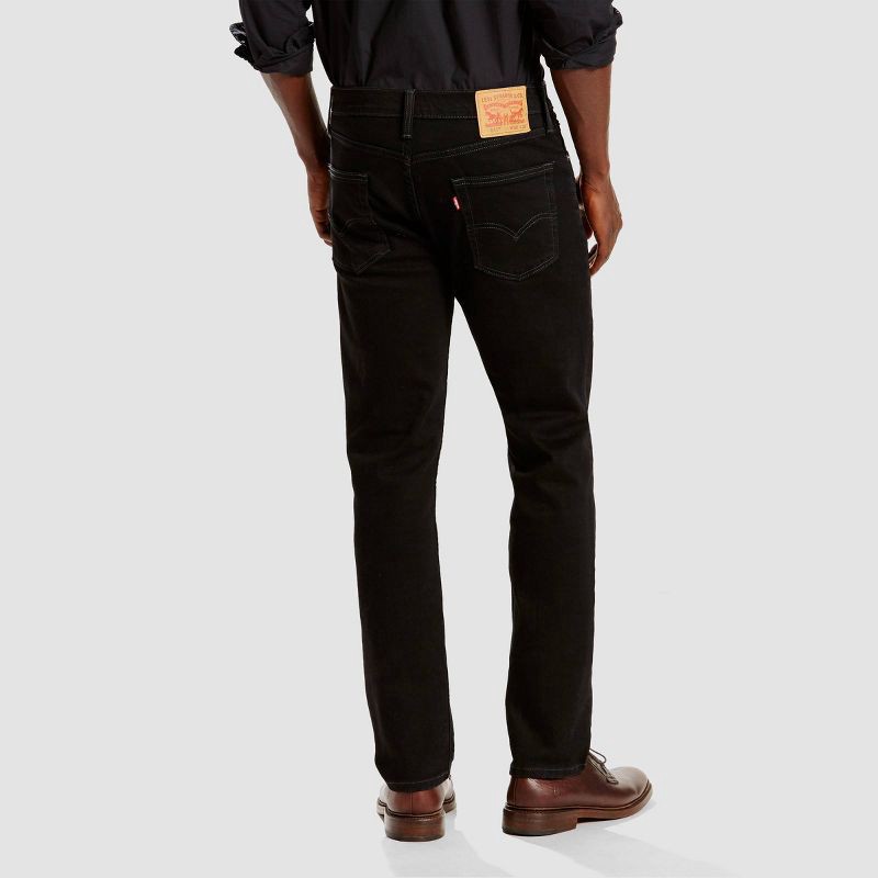 slide 3 of 3, Levi's® Men's 511™ Slim Fit Jeans - Black Denim 29x30: Heavyweight Cotton Stretch Denim, 1 ct