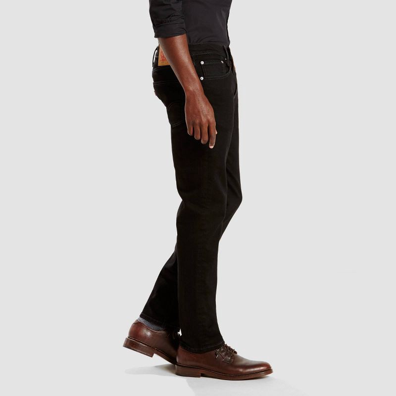slide 2 of 3, Levi's® Men's 511™ Slim Fit Jeans - Black Denim 34x30: Heavyweight Cotton Stretch Denim, 1 ct