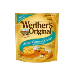 Werther's Original Salted Caramel Creme Soft Caramels Share Size 10.8 oz