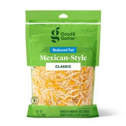 Shredded Reduced Fat Mexican-Style Cheese - 7oz - Good & Gather™