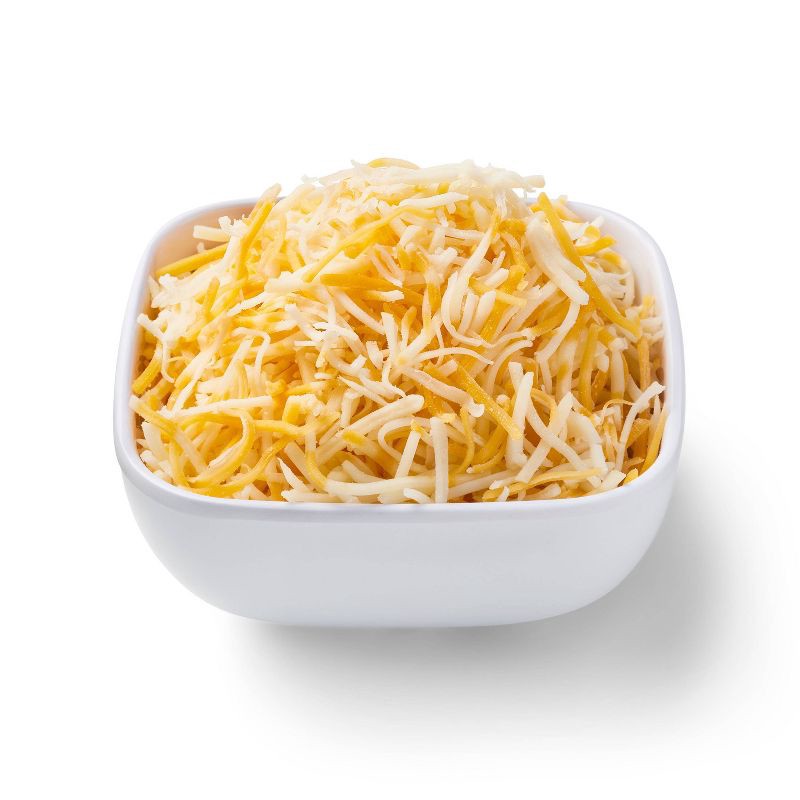 slide 3 of 3, Finely Shredded Pizza Blend Cheese - 8oz - Good & Gather™, 8 oz