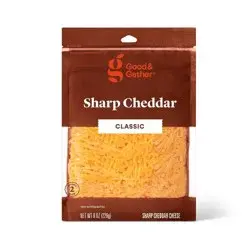 Shredded Sharp Cheddar Cheese - 8oz - Good & Gather™