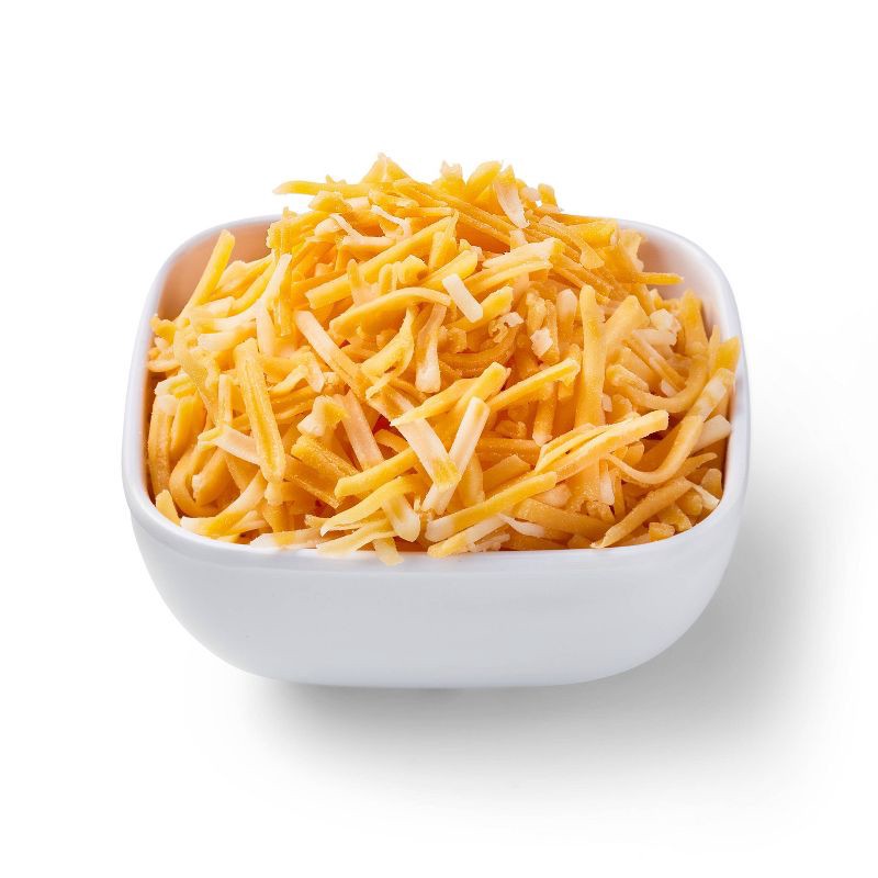 slide 3 of 3, Shredded Triple Cheddar Cheese - 8oz - Good & Gather™, 8 oz