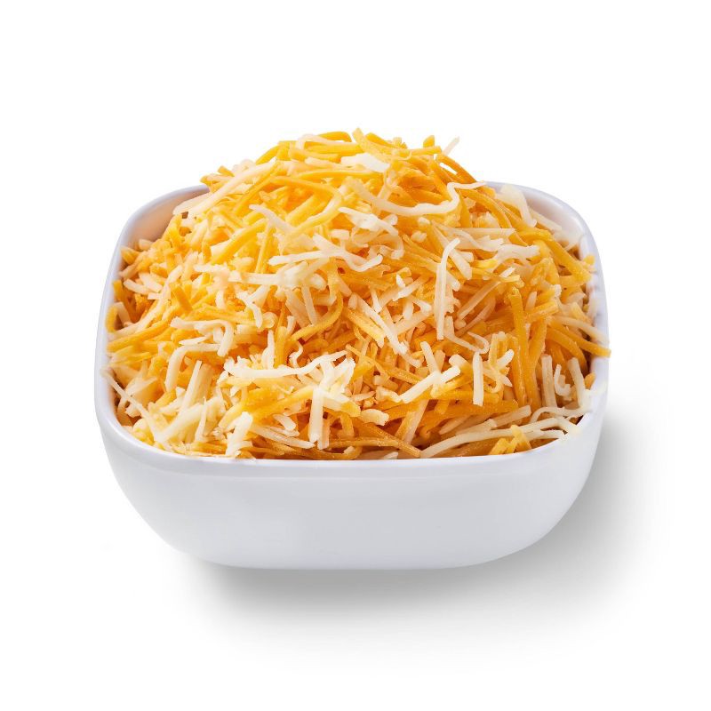 slide 3 of 3, Finely Shredded Cheddar Jack Cheese - 8oz - Good & Gather™, 8 oz